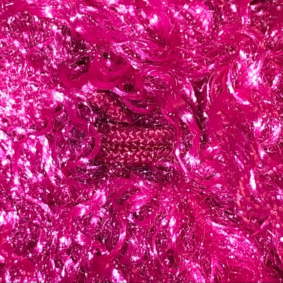 PEACE OF CALE Girls Hot pink Curly Sue Best. Item# 0096 - Picture 6 of 6